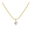 CZ Silver Necklace SPE-5657